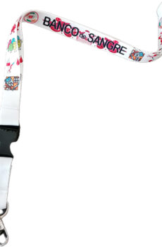 Lanyard Sanitario trabajador BANCO de SANGRE.