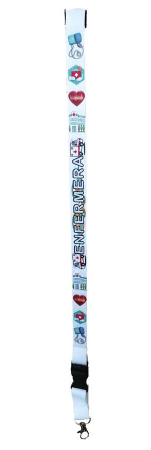 Lanyard Sanitario ENFERMERA. Modelo 2. - Imagen 2