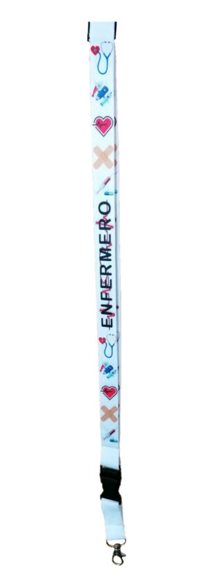 Lanyard Sanitario ENFERMERO. Modelo 1. - Imagen 2