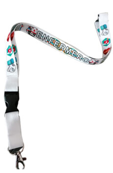 Lanyard Sanitario ENFERMERO. Modelo 2.