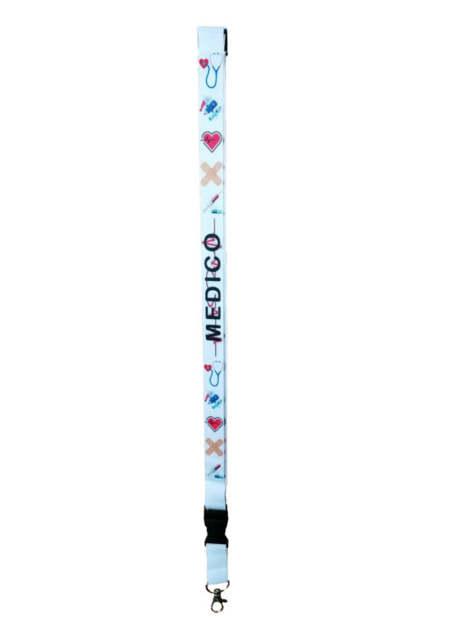 Lanyard Sanitario MEDICO. Modelo 1. - Imagen 2