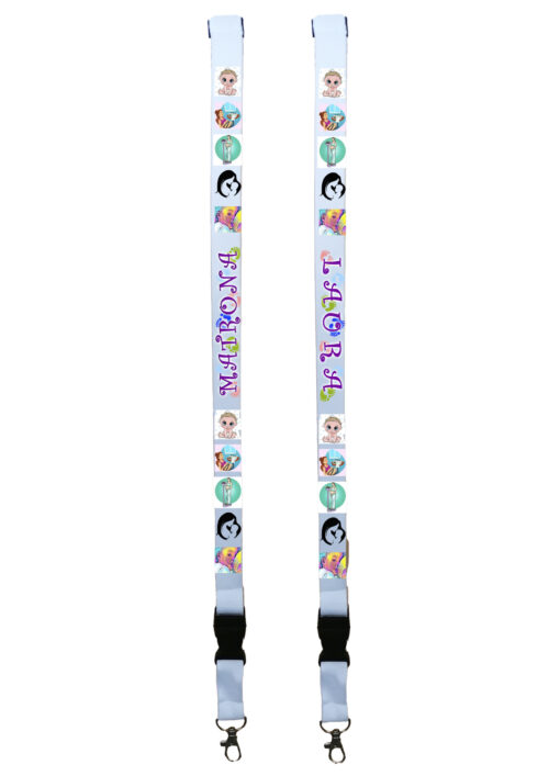 Lanyard Personalizado Sanitario MATRONA + NOMBRE.