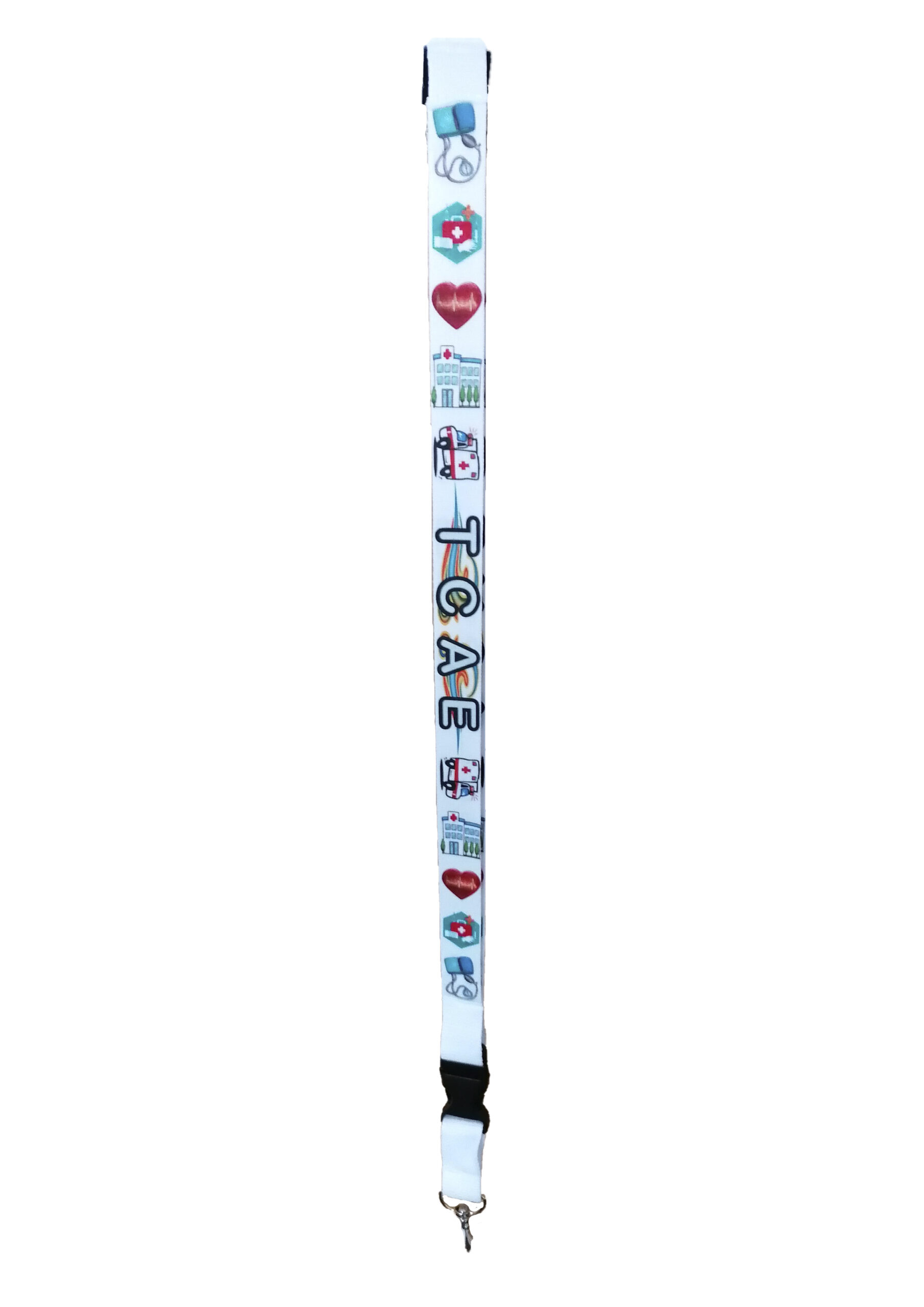 Lanyard Sanitario TCAE. Modelo 2. - Imagen 2