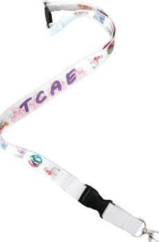 Lanyard Sanitario TCAE geriátrico.