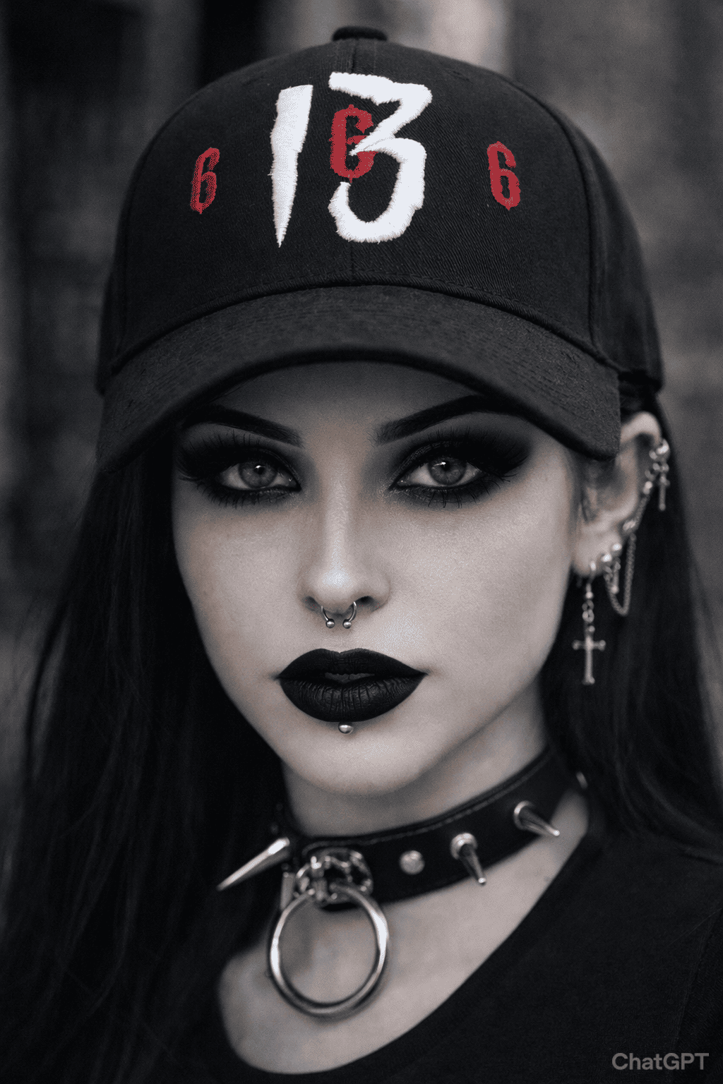 Gorra Número 13 en Bordado 3D y Número 666 en Bordado Normal - Imagen 3