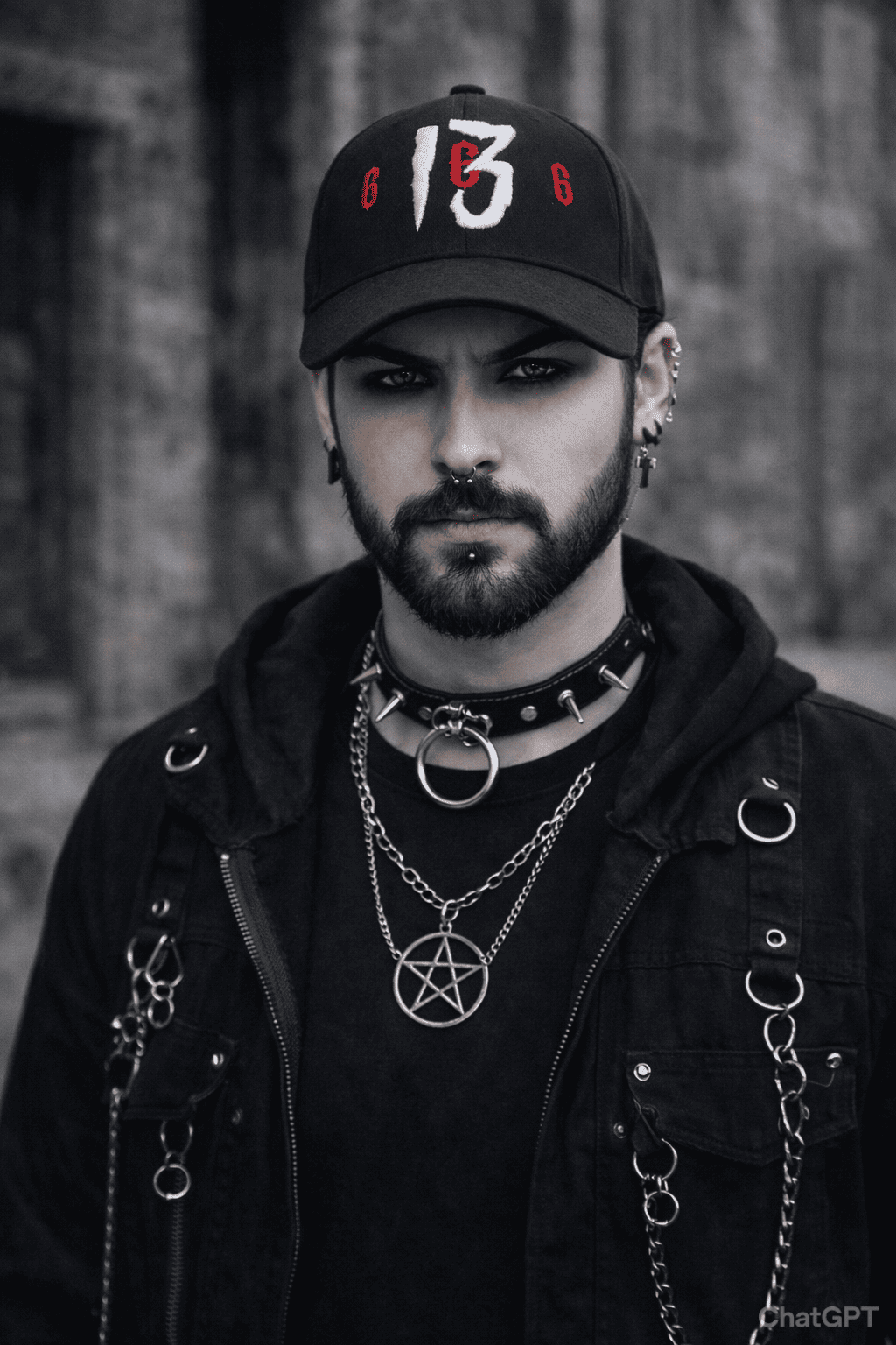 Gorra Número 13 en Bordado 3D y Número 666 en Bordado Normal - Imagen 4