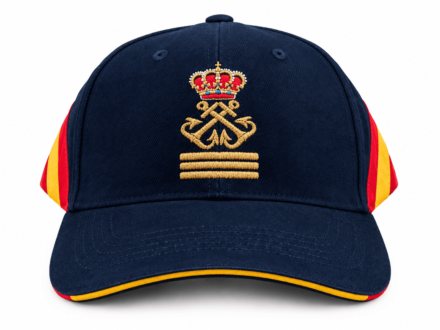 Gorra Bandera España. Capitán de Yate, Patrón de Yate o Patrón Embarcación Recreo. - Imagen 7